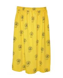Data is currently not available. Long Skirt Clov Bandy Button Kids Clothing