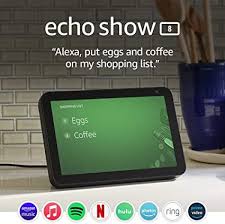 In the upper lefthand corner, you'll see three horizontal bars. Amazon Com Echo Show 8 1st Gen 2019 Release Hd Smart Display With Alexa Stay Connected With Video Calling Charcoal Amazon Devices