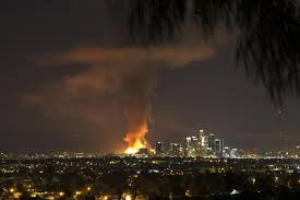 Huge L.A. blaze being investigated as a ...