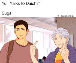 Ããªã·ã£ Read Bio Kozumeneko On Instagram Anime Animememes Haikyuu Haikyuumemes Daisuga Haikyuu Haikyuu Anime Most important haikyuu characters as of manga chapter 351. haikyuu anime