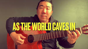 And here it is, our final night alive as the earth burns to the. As The World Caves In Guitar Lesson Tutorial Sarah Cothran Cover By Matt Maltese Pdfs Tabs Youtube