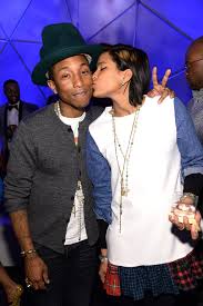 In journey 2017 the couple welcomed triplets whose name aren't publically known. B Day Kisses Pharrell Williams Pharrell Williams Wife Pharrell