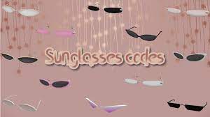 Hair codes in games like welcome to bloxburg are an extraordinary method to upgrade a roblox character to get your symbol. Codes For Sunglasses With Links Roblox Teehee Youtube