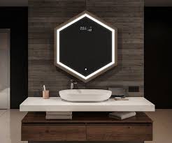 Led badezimmer wandleuchte edge aus metal in chrom ip44 900mm badezimmer wandleuchten und deckenleuchten uvp: Badezimmer Led Hexagon Artforma