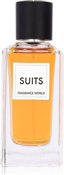 Suits perfume bottle