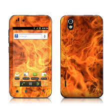 LG Marquee LS855 Skin - Combustion by ...