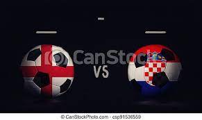 Czech republic 0, england 1. England Vs Croatia Euro 2020 Football Matchday Announcement Two Soccer Balls With Country Flags Showing Match Infographic Canstock