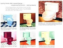 American Standard Toilet Colours Compreendo Co