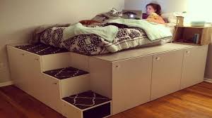 Cool Ikea Hack Platform Bed Diy Check More At Http Www Bedroomideas Co Ikea Hack Platform Bed Diy Diy Platform Bed Ikea Platform Bed Bedroom Diy