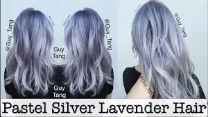 How to care for lilac hair: Pastel Silver Lavender Hair Youtube