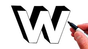 Learn about the history and specs of each of these vehicles in this article. How To Draw The Letter W In 3d Youtube