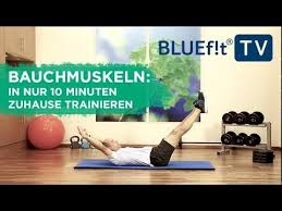 Bauchmuskeltraining für einen flachen bauch. Bauchmuskeltraining 10 Minuten Workout Fur Zu Hause Youtube