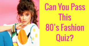 For decades, the united states and the soviet union engaged in a fierce competition for superiority in space. Can You Pass This 80 S Fashion Quiz Quizpug