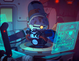 В этой серии сразу две темы. Lyubov Smert I Roboty The Robot