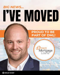 I'm excited to share that I've joined Direct Mortgage Loans, Inc.!