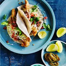 The combo gives these tacos smokiness and heat. Fish Tacos Matt Moran