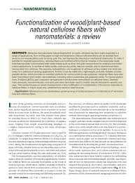 Motor tercepat se asia tenggara. Pdf Functionalization Of Wood Plant Based Natural Cellulose Fibers With Nanomaterials A Review