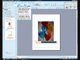 Type the text in the text box. The Basics And How To Make A Birthday Greeting Card On Microsoft Publisher 2007 Youtube