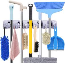 1 x mop and broom holder(with a bag of screws and expansion sets). Rooster Trouble Abnormal Mop Rack Fotoatelier Birte Fischer Com