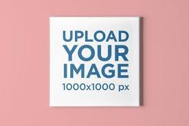 Click To Use This Template Minimalistic Mockup Of A Squared Canvas On A Plain Wall 2520 El1 Mockup Mockupdesign In 2020 Mockup Design Mockup Templates Iphone Mockup