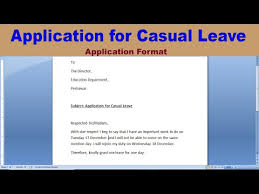 You're one of a kind! Leave Application How To Write A Leave Application Samples