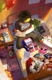 Not Alone An Art Print By Xiao Tong Kong Anime Hero My Hero