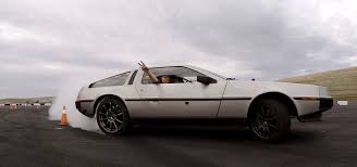 In the back to the future franchise, the delorean time machine is a time travel device made by retrofitting a dmc delorean vehicle with a flux capacitor. Meet The All Electric Autonomous 1981 Delorean That Drifts Teamspeed