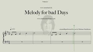 Paul De Senneville Mariage D Amour ноты скачать бесплатно Melody For Bad Days In 2020 Bad Day Melody Playing Piano