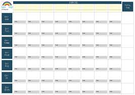 Tinysandtea Free Printable Exercise Weekly Plan