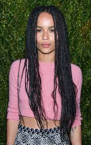 Zoe Kravitz Hair Styles Box Braids Hairstyles Curly Hair Styles