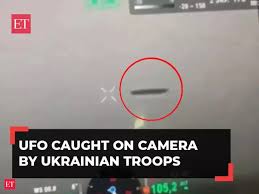 ufo: UFO caught on camera by Ukrainian troops allegedly hovering over warzone - The Economic Times Video | ET Now