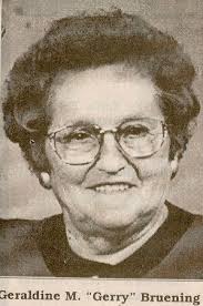 Geraldine M. “Gerry” Maly Bruening (1924-2000)