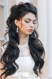 Trendy fishtails and braids to be amazing. Long Bridal Hairstyles Arabia Weddings