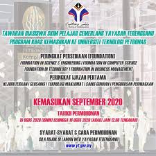 Di bawah skim ini, pelajar akan ditawarkan biasiswa bagi mengikuti pengajian matrikulasi / program asasi atau setaraf dengannya di institusi pengajian tinggi awam yang mempunyai jalinan usahasama dengan yayasan pahang (yp). Skim Pelajar Cemerlang Mara