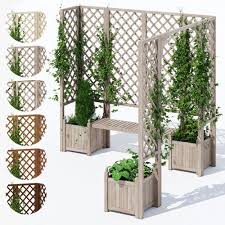 Eucalyptus Deck 3d Model Garden Arches Wall Partition Design Garden On A Hill