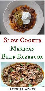 Slow Cooker Mexican Beef Barbacoa Recipe In 2021 Slow Cooker Mexican Beef Recipes Pinterest Recipes