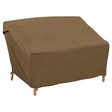 Loveseat Cover Maverick Brown Threshold Loveseat Covers Love Seat Patio Furniture Covers