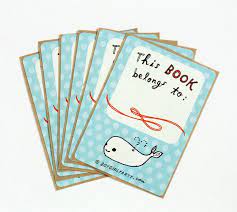 Ex Libris Book Stickers Book Plate Stickers Childrens Etsy Sticker Book Book Plates Book Labels