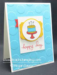 See more ideas about card tutorials, card making techniques, card making tutorials. Card Making Video On Making An Easy Birthday Card Endless Birthday Wishes From Stampin Up I Teach Stamping