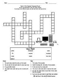 I will show you how to make a custom puzzle. Parts Of The Computer Crossword Puzzle Computer Basic Computer Lab Lessons Computer Basics