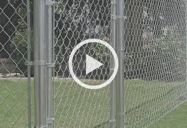 Guide To Installing A Chain Link Fence At The Home Depot Chain Link Fence Fence Cyclone Fence