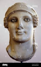 Greek goddess minerva statue hi-res stock photography and images