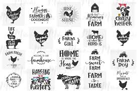 Download Farm Svg Bundle By Mstudio Thehungryjpeg Com