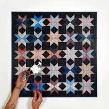 The finished puzzles are produced using a high quality cardboard to ensure every jigsaw piece maintains its original shape time and time again. Four Point Puzzles