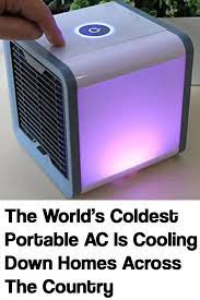 This is because it will make your home's central cooling system to work much harder. Cool Any Room Under 2 Minutes Portable Ac Useful Life Hacks Cool Things To Buy