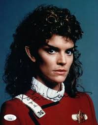 Chase Masterson And Mark Allen Shepard Signed Star Trek Deep Space Nine  Photograph