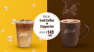We are unable to find an exact match for. Mccafe For Great Ideas Iced Coffee Cappuccino Rs 149 Youtube
