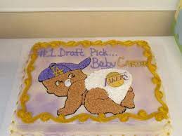 La Lakers Purple Gold Baby Shower Party Ideas Photo 11 Of 12 Basketball Baby Shower Harley Baby Shower Gold Baby Showers
