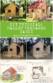 Diy Pdf Tutorial Pallet Teenager Cabin 1001 Pallets Free Download Pallet House Plans Pallet House Pallet Diy
