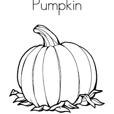 A halloween color page of a pumpkin with a mouse. Free Pumpkin Coloring Pages For Kids